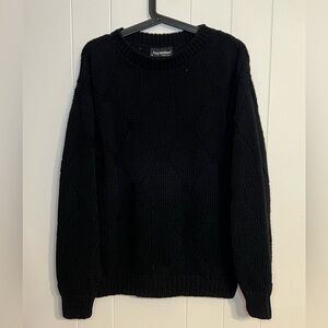 Tony Lambert‎ vintage women’s black knit sweater size S